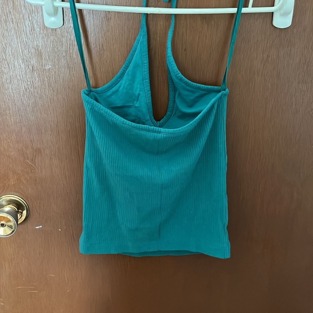 Teal Halter Top - Picture 5 of 6